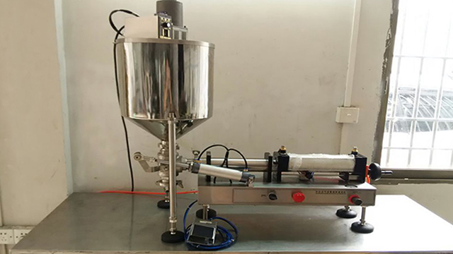 Mixing filling machine for thick sauce oil cream filler equipment1