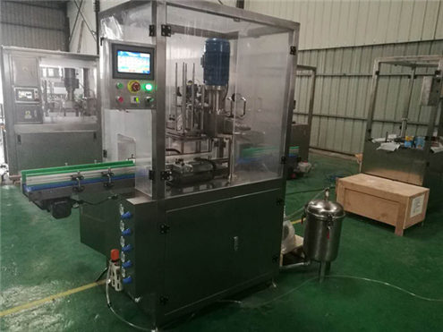 vacuum seamer machine with nitrogen gas flushing automatic capper sealer for closing Nut milk powder container9